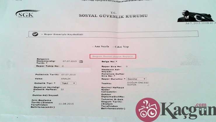 Heyet Raporu Kaç Gün?