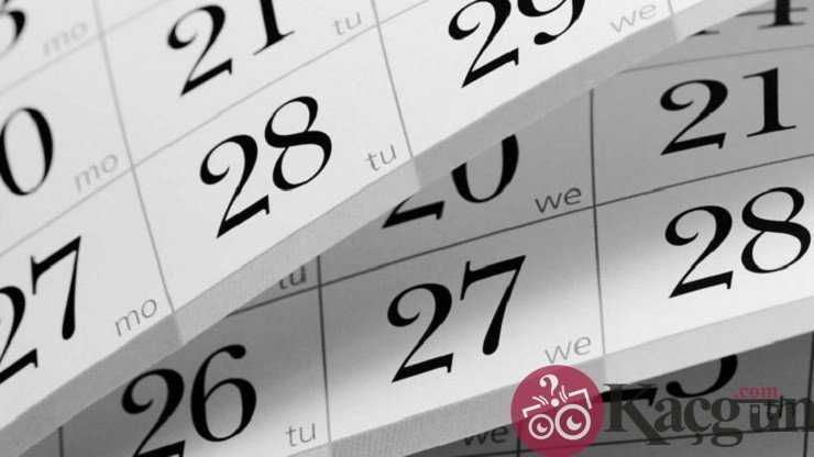 Takvim Kaç Yılda Bir Tekrarlar