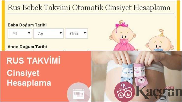 Rus Takvimi Cinsiyet Hesaplama