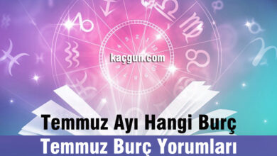 temmuz hangi buç